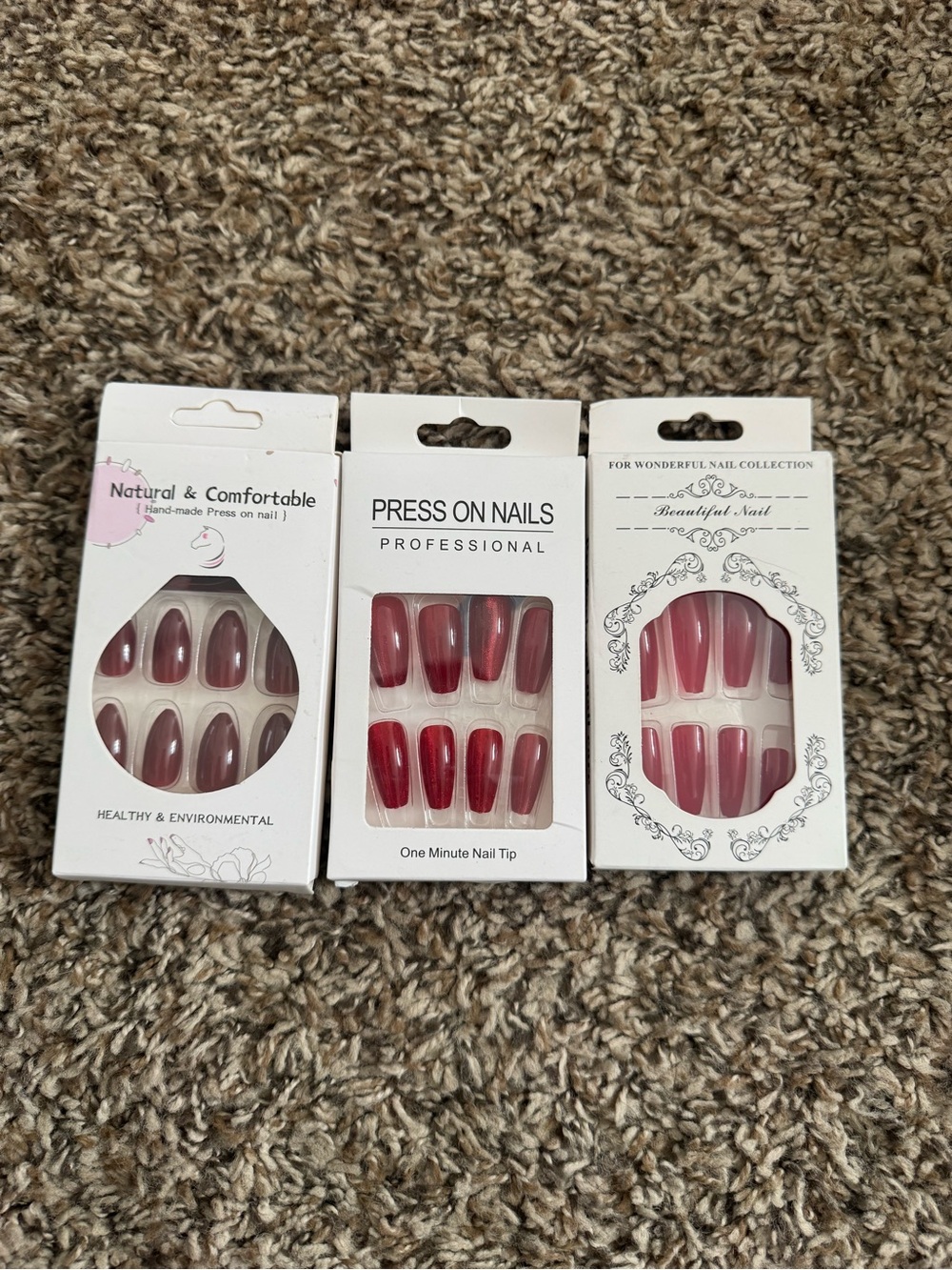 press on nails new in the boxes